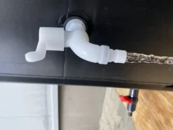 Regnvattentunna 750 l, svart