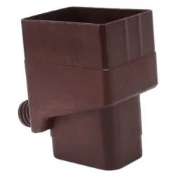 Regnvattenuppsamlingssystem UV-resistent stuprörsavledningskit - mörkbrun