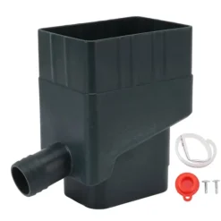 Regnvattenuppsamlingssystem - UV-beständig stuprörsavledare för trädgårdsgräsmatta utomhus