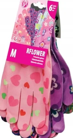 Reis RFLOWER trädgårdshandskar dam 8 M