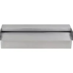 Rektangulärt Vattenfall Poolfontän i rostfritt stål 30 cm