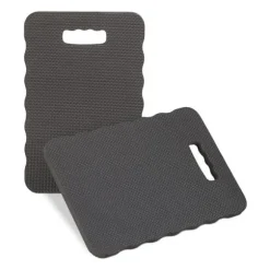 Relaxdays knäbräda spel av 2, för arbete i trädgården; verkstad, hem, skyddsmatta; lxP 40 x26 svart