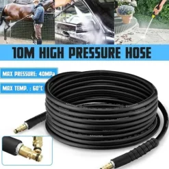 Rengöringsslang - Karcher K2 K3 K4 K5 - 10m - Böjbar - 160bar