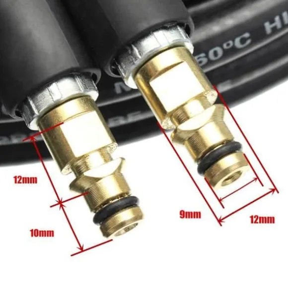 Rengöringsslang - Karcher K2 K3 K4 K5 - 10m - Böjbar - 160bar