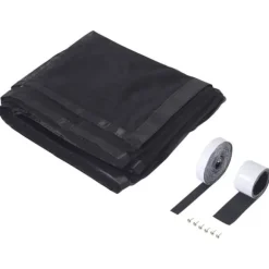 Renkforce RF-IS-700 RF-6683266 Myggnät till dörr (L x B) 210 cm x 90 cm Svart 1 st