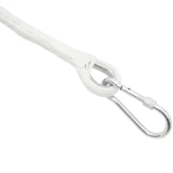 Repstege - Brand-/Räddningsstege - 12 m Längd - För Brandutrymning - Säkerhetskarbin - Brandsäker - Bärbar - Förlängningsbar