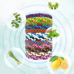 repulsiv L Myggmedel utomhus armband myggmedel vuxen växtbaserat bicolor armband