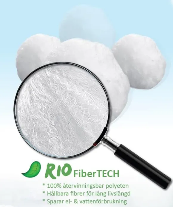 Rio FiberTECH filterbollar 700g motsv. 25kg sand