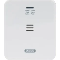 Rökdetektor - ABUS - COWM370 - Anslutningsbar - 85 dB larm - 40 m² skydd - 10 års litiumbatteri