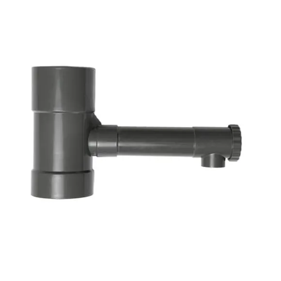 Rännvattenuppsamlarsats, 80 mm, för regnvattentunnor