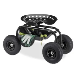 Robust rullstol för trädgården