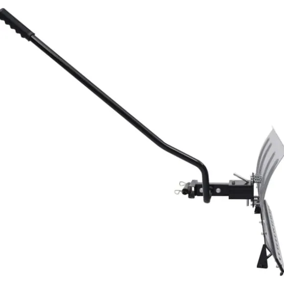 Robust snöblad för traktor - Effektivt snöröjningsverktyg | Arbetsbredd: 100 cm | Färg: Stålgrå