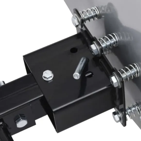 Robust snöblad för traktor - Effektivt snöröjningsverktyg | Arbetsbredd: 100 cm | Färg: Stålgrå