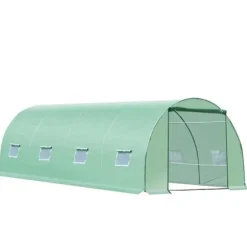 Rootz Folie Växthus - Tomat Växthus - Tunnel Kall Ram - Växthus - Tomat Folie Växthus - Grön - 590 X 300 X 200 CM