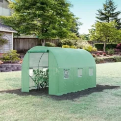 Rootz Folie Växthus - Tomat Växthus - Växthus - Grön - 350 X 200 X 200 CM