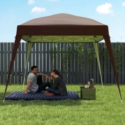 Rootz Pavilion Ersättningstak - Tarpaulin - Tältskydd - UPF50+ Sun Protection - Oxford Fabric - 240cm x 240 cm (överst) 300 cm x 300 cm (bas)