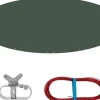 Rootz Premium Poolskydd - Poolskydd - Poolpresenning - Hållbar, UV- och algskydd, Skräpskydd - Flera storlekar (305 cm till 610 cm diameter)
