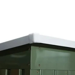 Rootz Tool Shed - Garden Shed - Lagringshus - Hållbar och ventilerad - 213 x 130 x 159 cm - Grönt