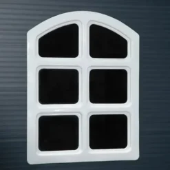 Rootz Verktygsbod - Trädgårdsskjul - Verktygsskjul - Ventilationsfönster - Penttak - Metall - Grå - 134 x 104 x 204 cm