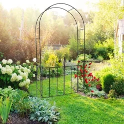 Rosbåge med grind, järn, Kodustaar