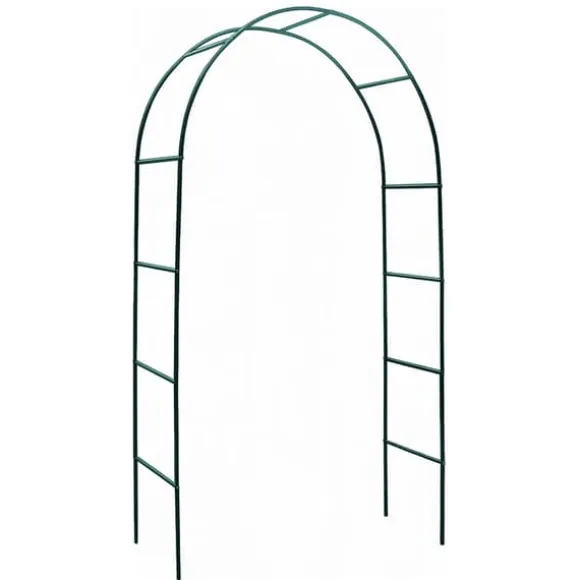 Rosenbåge i grön metall 240 x 140cm