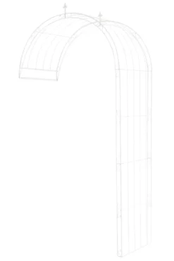 Rosenbåge Pietro 152x80x260 40 x 130 x 260 cm 2