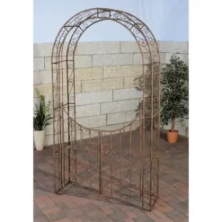 Rosenträdsbåge - CLP - SINA - Metall - Grind - Antik
