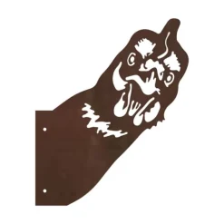 Rostdekoration för trädgård chicken