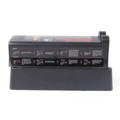 Rått- och musfälla - Elektronisk fälla - 7000 V elstöt - 220 V 60 Hz, nätadapter 6 V/1 A - Plast - 27,5×11,9×12,5 cm - Svart