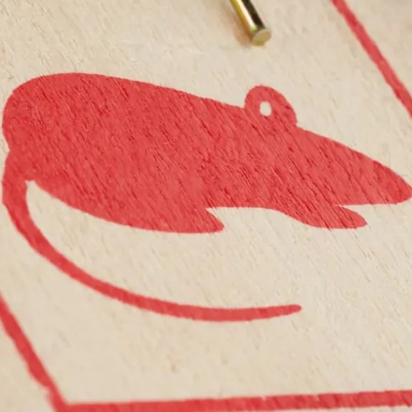 Råttfälleset, 2x10x4,5 cm, Trä