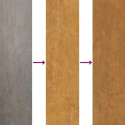 Rustik vedeldad eldstad med skorsten - Hållbart väderbeständigt stål | Storlek: 50x43x52 cm