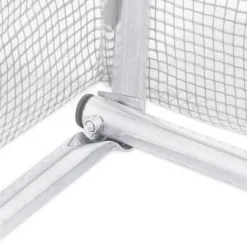 Rymligt växthus 13,5 m² - Skydda dina plantor | Färg: Grön | Storlek: 450x300x200 cm