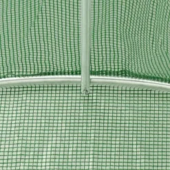 Rymligt växthus 18 m² med rostfri ram | Storlek: 600x300x200 cm | Färg: Grön