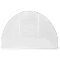 Rymligt växthus 9m² med galvaniserad stålram | Mått: 300x300x200 cm