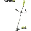 RYOBI - 18V ONE+ Röjsåg - styrstång - Ø vajer 1 x 1,6 mm - 3-tandat Tri-Arc™-blad 20 cm + 4,0 Ah batteri och laddare - RBC18X20B4F