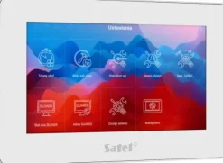 SATEL SATEL 7" knappsats med pekskärm INT-TSH2R-W vit