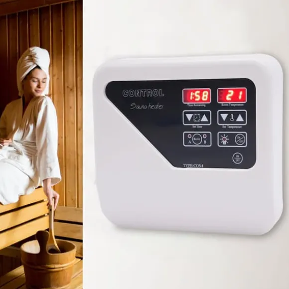 Saunaugnskontroller, Temperaturkontroll, Överhettningsskydd