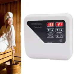 Saunavärmare Kontrollenhet, 3-9KW Effekt, 40-105℃ Temperaturområde