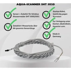 Schabus 300746 SHT 5020 Aqua Scanner Extra sensor för vattendetektor