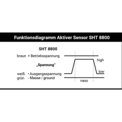 Schabus 200362 SHT 8800 Vattensensor för analoga ingångar