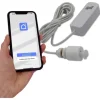 Schabus 200150 WWD 150 Wireless Float switch Vattendetektor Med app-styrning, med flottörbrytare batteri