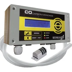 Schabus GX-C300P Kolmonoxid-detektor med intern sensor 230 V Detektering Kolmonoxid