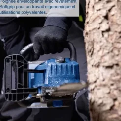 SCHEPPACH BC-CS355Duo-X sladdlös borstlös motorsåg - 2x20V - 20V IXES - ProCut 14 - utan batteri eller laddare