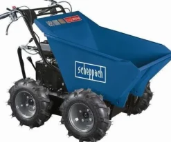 Scheppach DP3000, Motordriven skottkärra, 4 hjul, 300 kg, 196 cm ^, 3,6 l, 700 mm