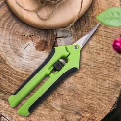 Sekatör / Trädgårdssax med Blad i Rostfritt Stål