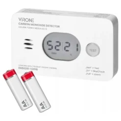 Sensor kit - VIRONE - DC-7 - Röksökning och kolmonoxid - Larm 85 dB - Enkel installation