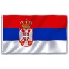 Serbien Flagga - 150 x 90 cm