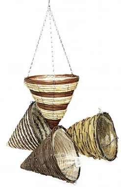 Set med 5 hängande blomkorgar “EKO Kon 662”