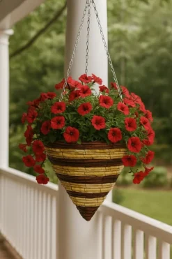Set med 5 hängande blomkorgar “EKO Kon 662”