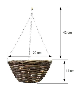 Set med 5 hängande blomkorgar “EKO 195-110”